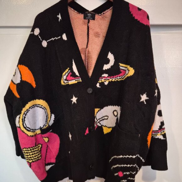 Dressed in Lala Wish You Were Here Oversized Cardigan - Picture 2 of 6